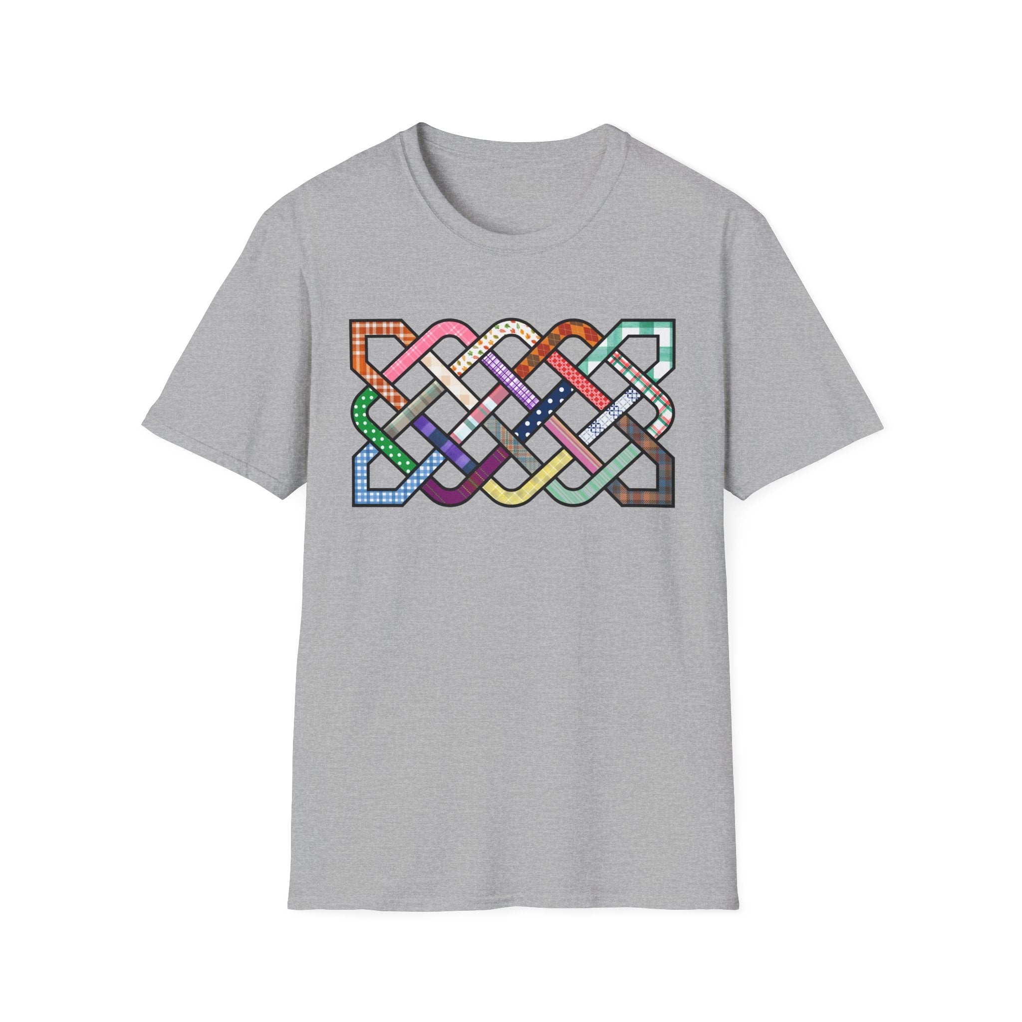 Quilted Knot Print H T-Shirt