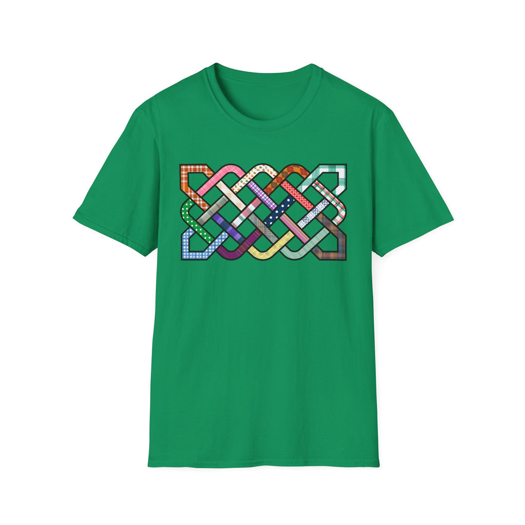 Quilted Knot Print H T-Shirt