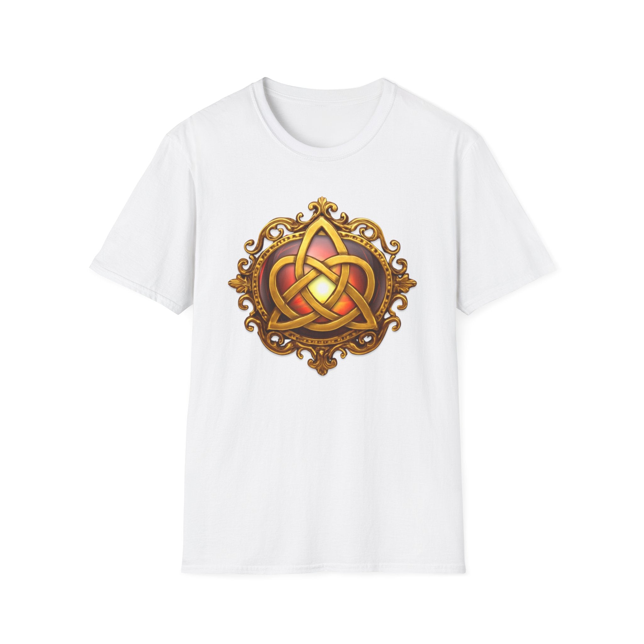 Sunburst Flame Brooch T-Shirt