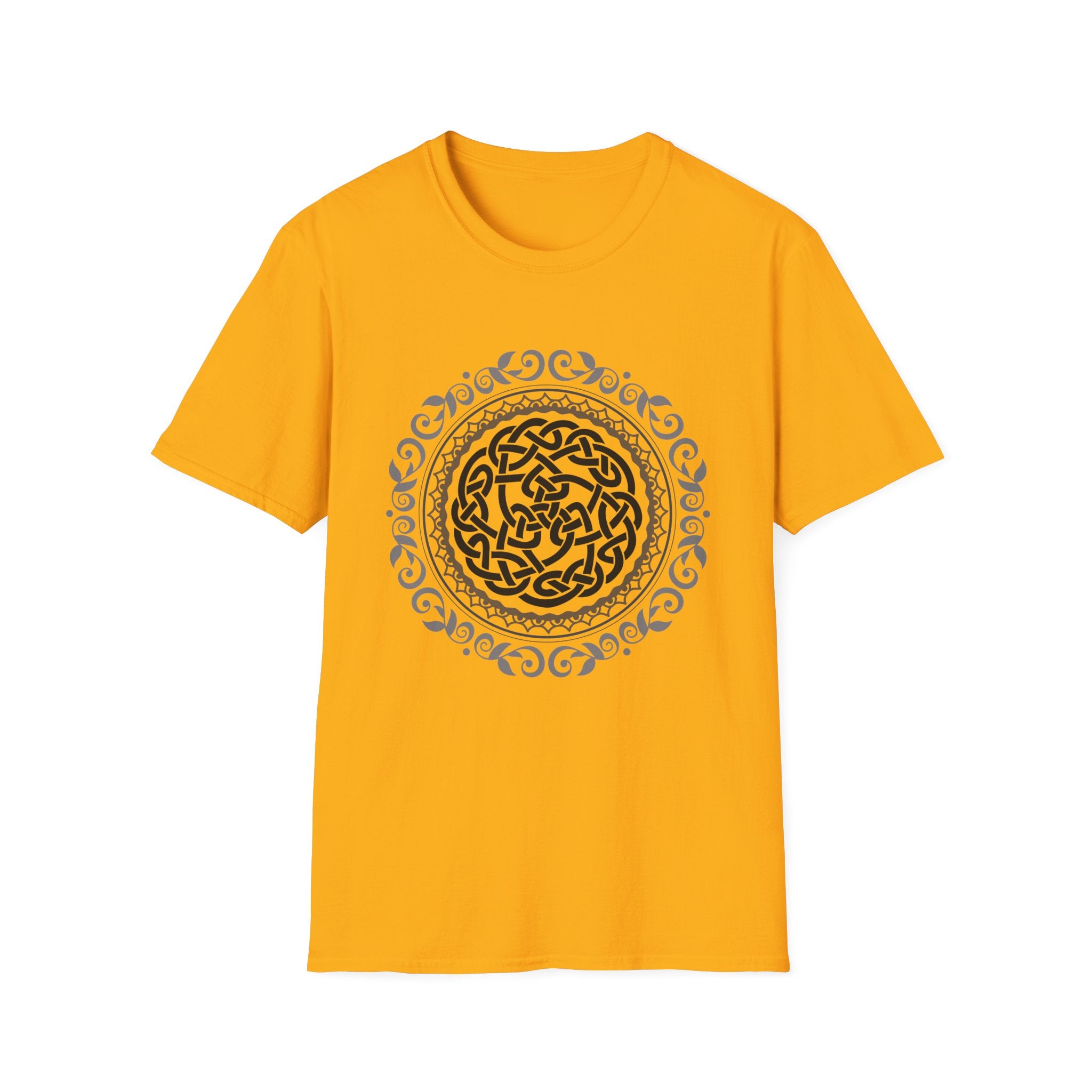 Gray Mandala T-Shirt