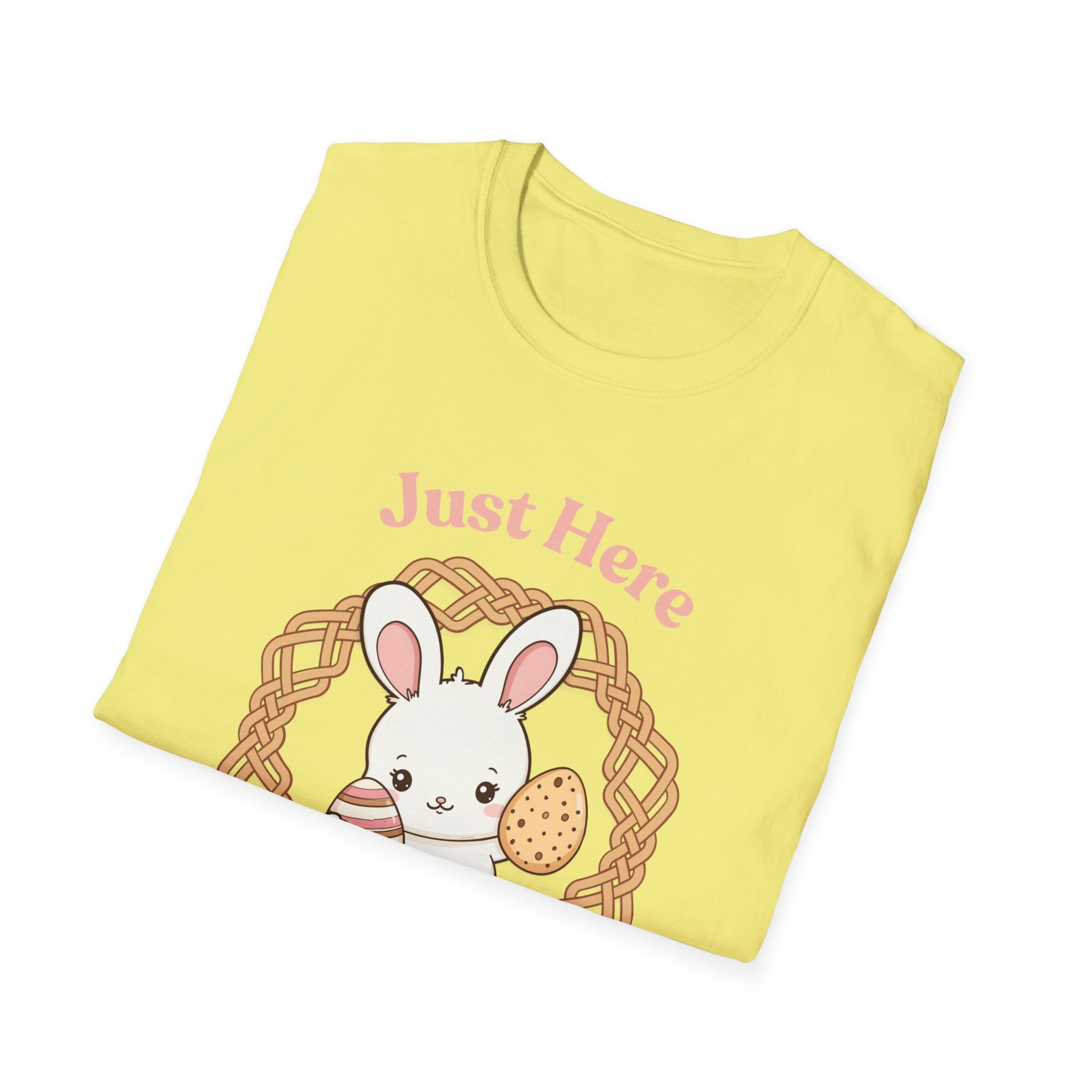 Just Here for the Eggs T-Shirt