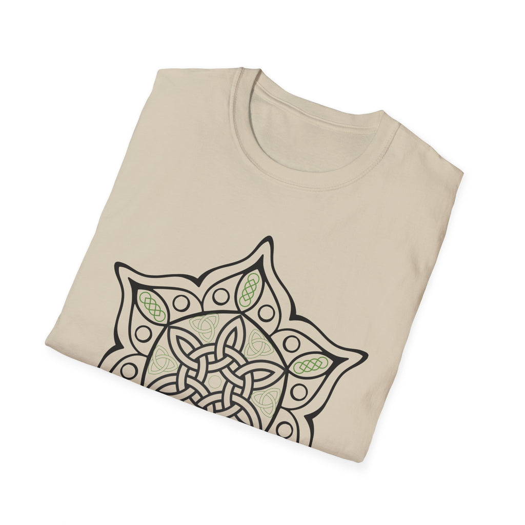 Green and Black Mandala T-Shirt