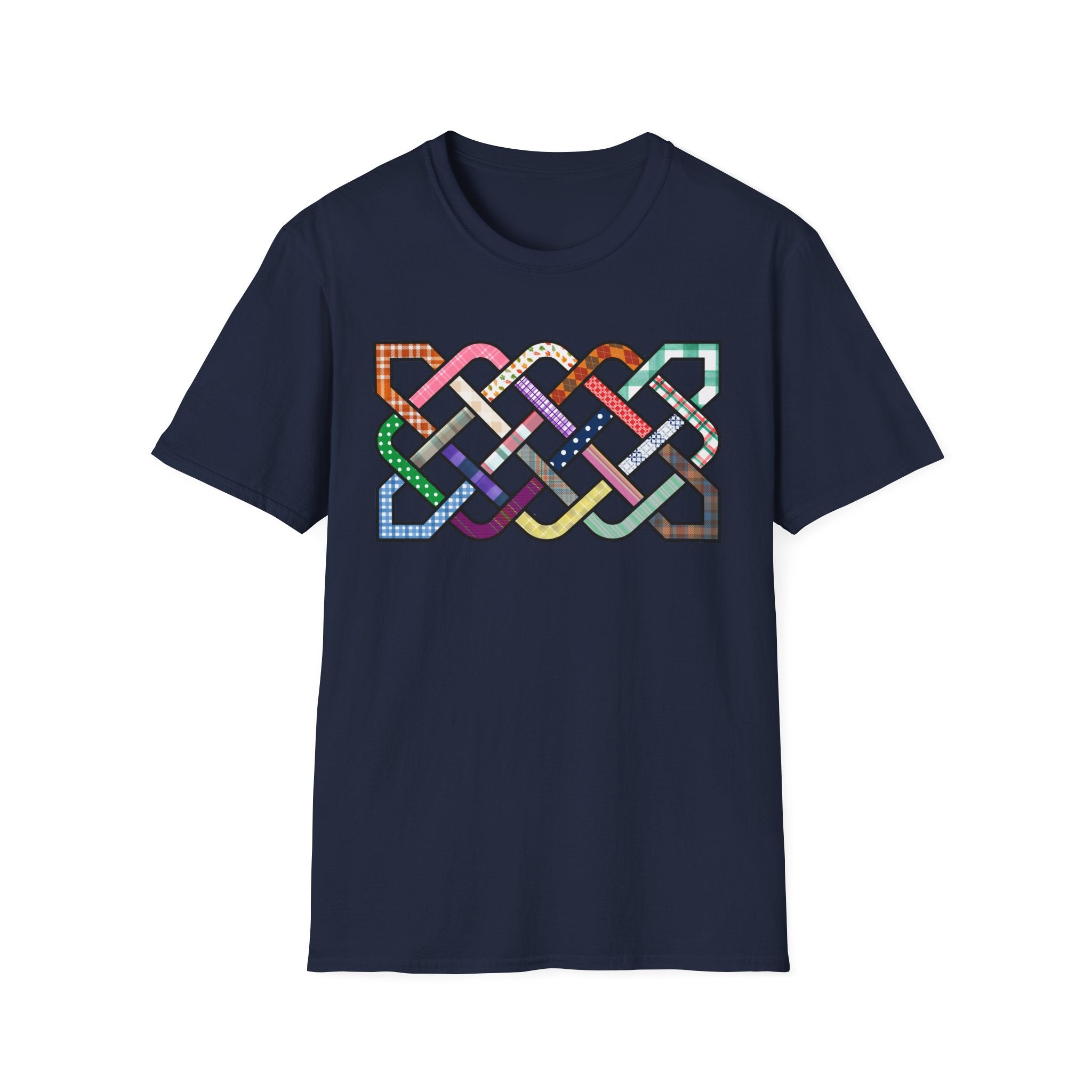Quilted Knot Print H T-Shirt