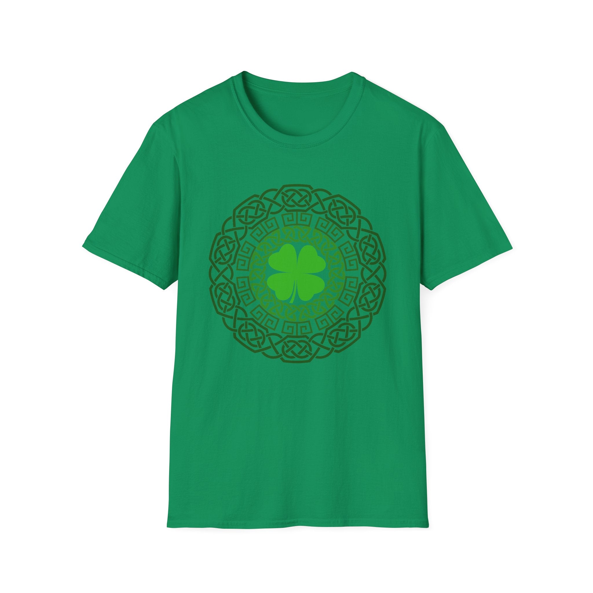 Green Gradient Shamrock T-Shirt