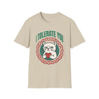 I Tolerate You Cat T-Shirt