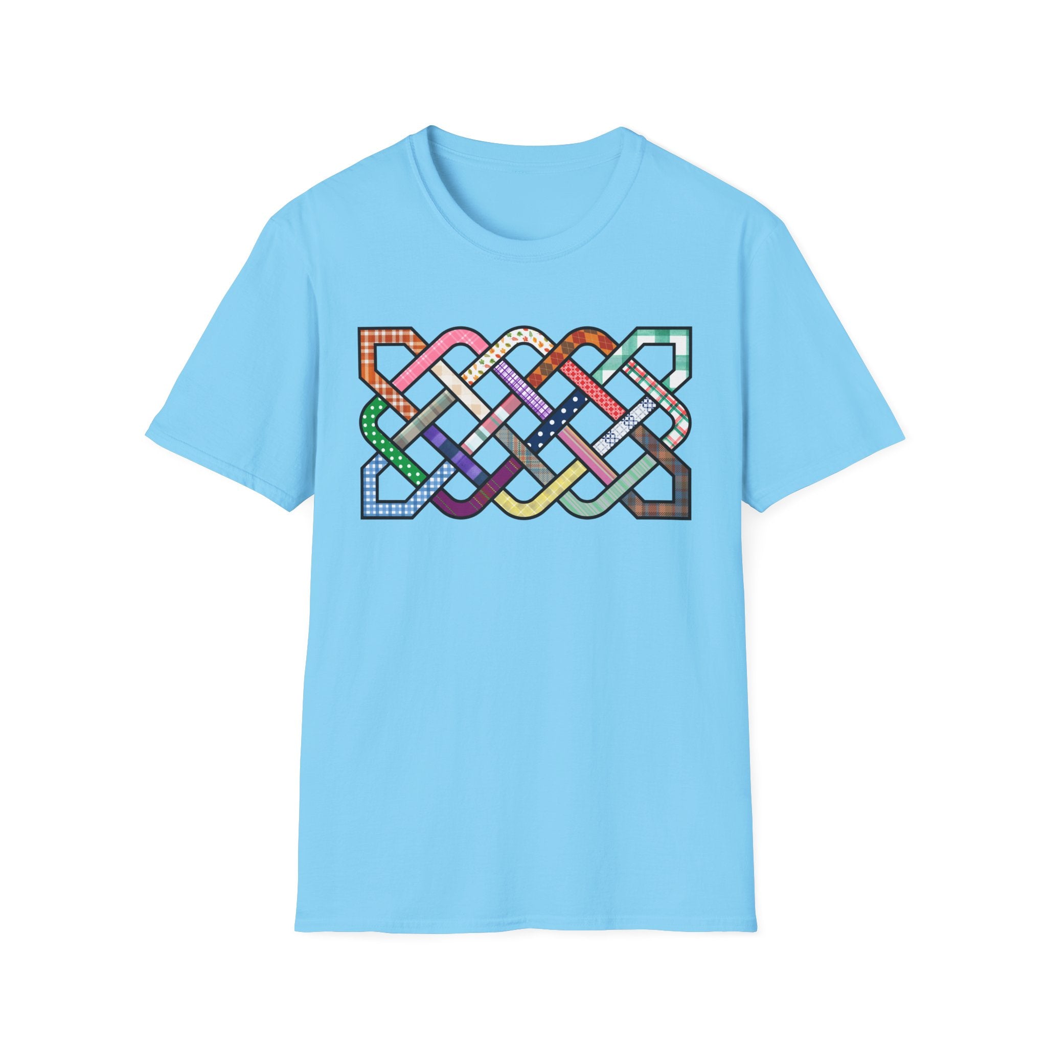 Quilted Knot Print H T-Shirt