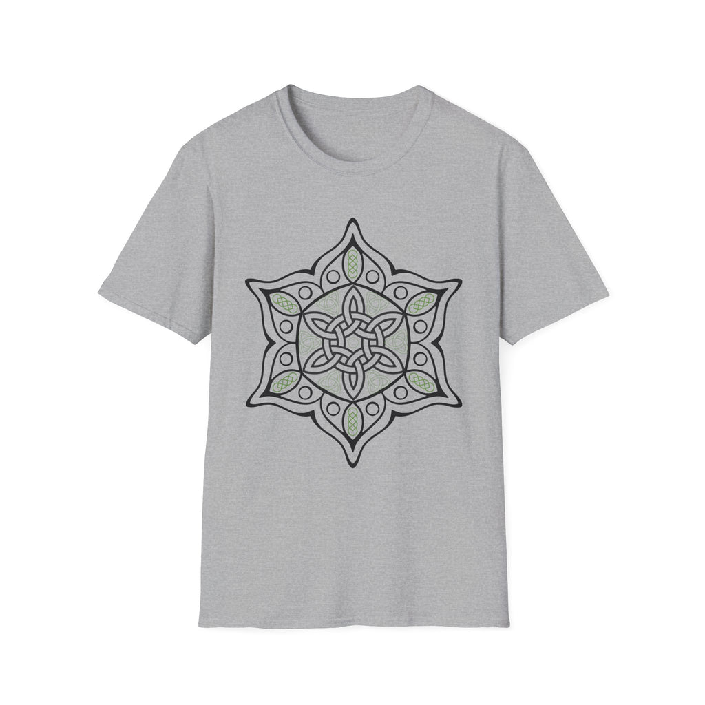 Green and Black Mandala T-Shirt