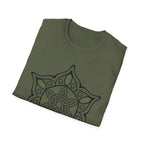Green and Black Mandala T-Shirt