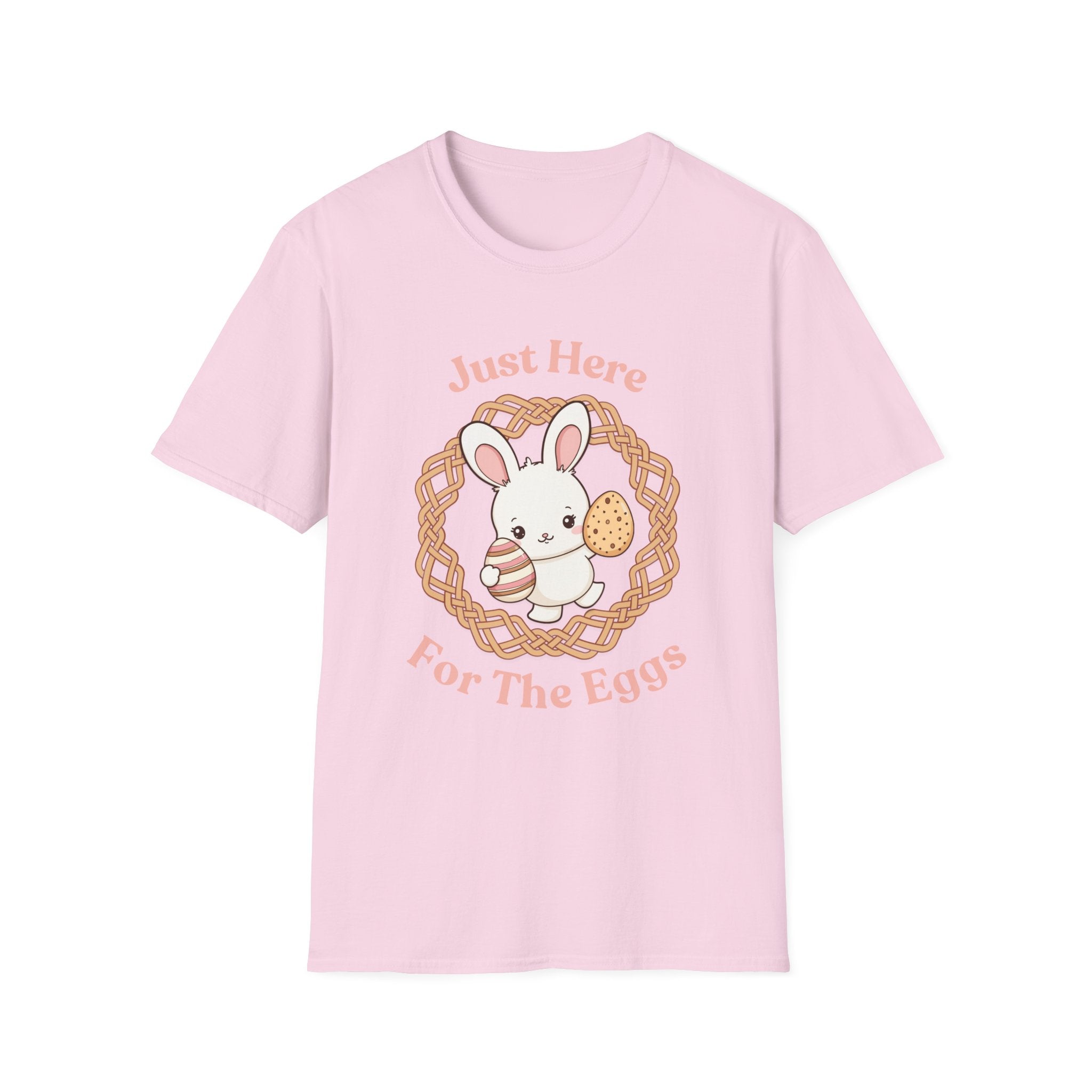 Just Here for the Eggs T-Shirt