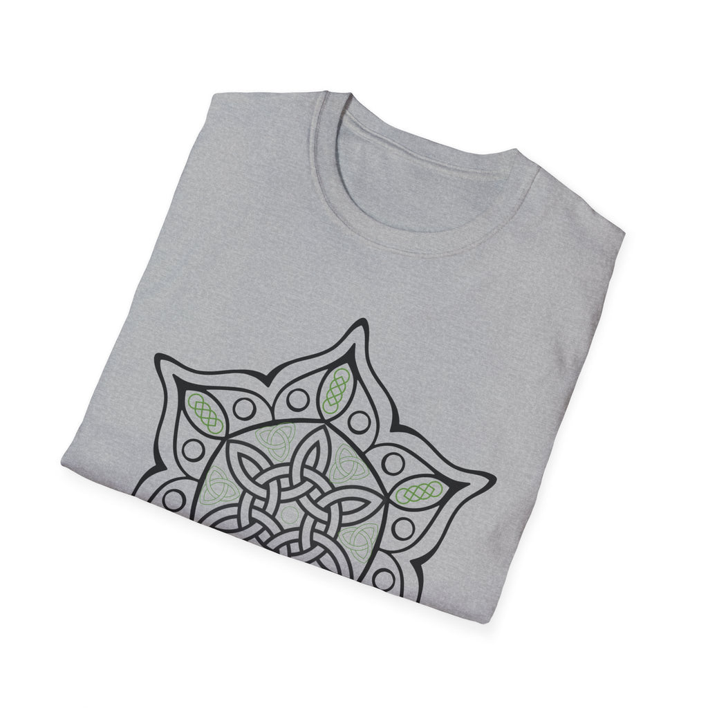 Green and Black Mandala T-Shirt
