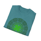 Green Gradient Shamrock T-Shirt