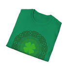 Green Gradient Shamrock T-Shirt