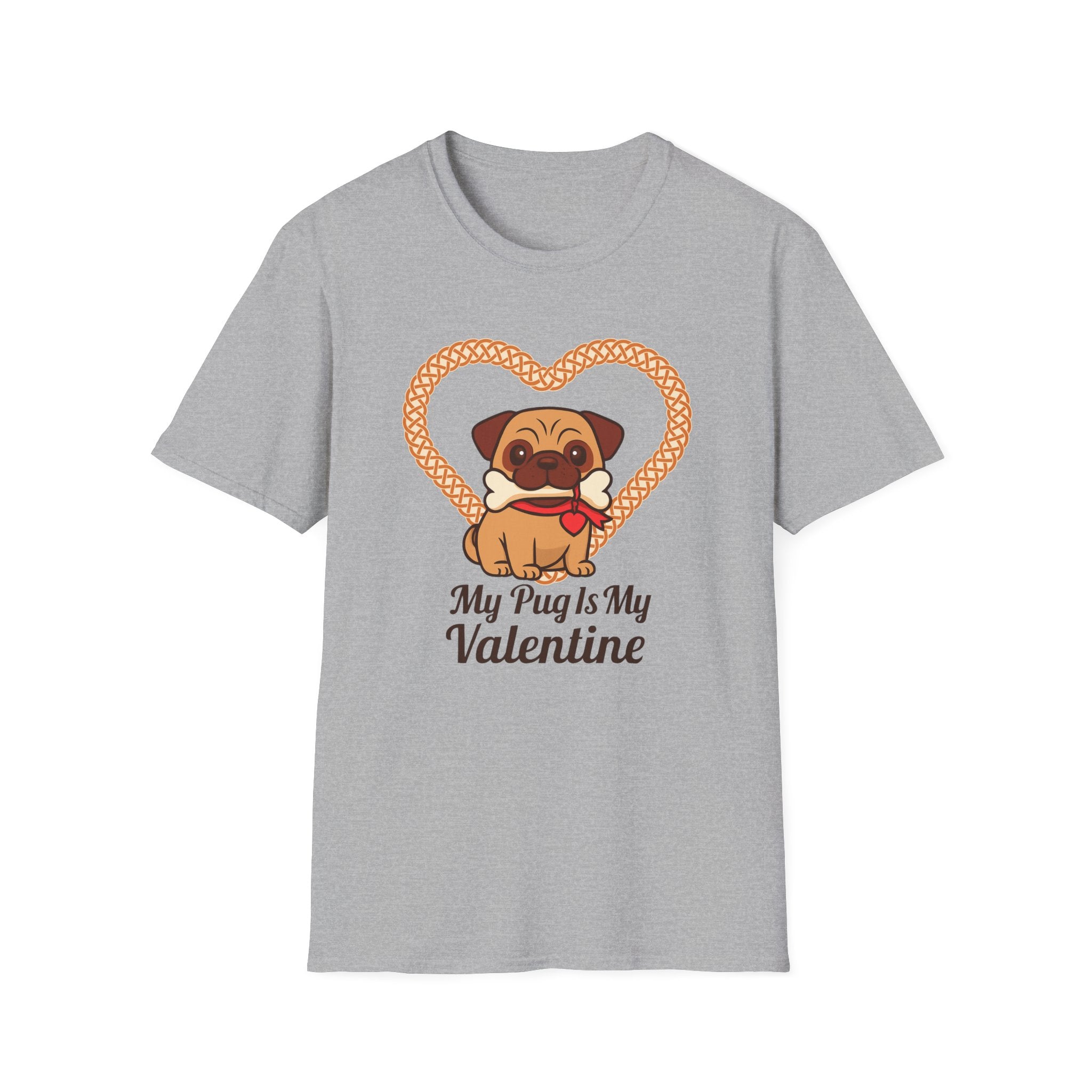 My Pug Is My Valentine T-Shirt