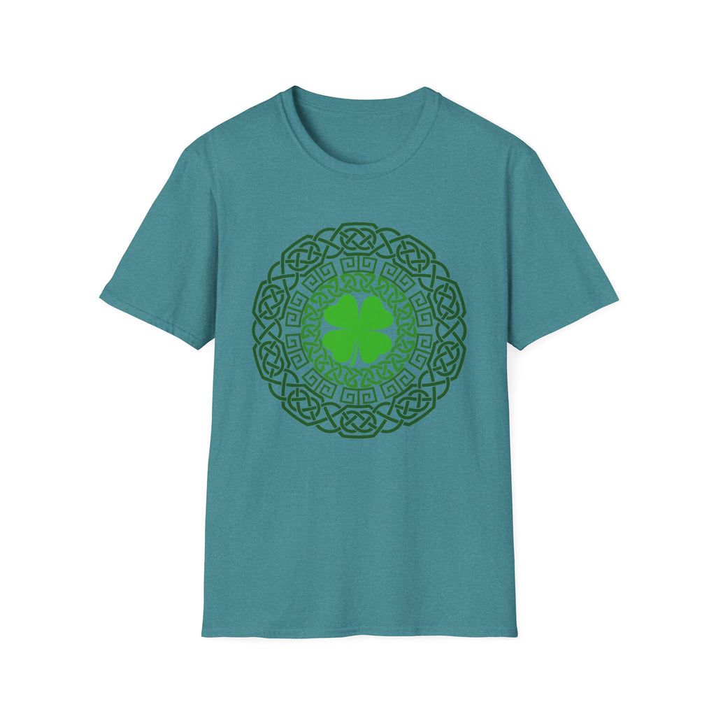 Green Gradient Shamrock T-Shirt