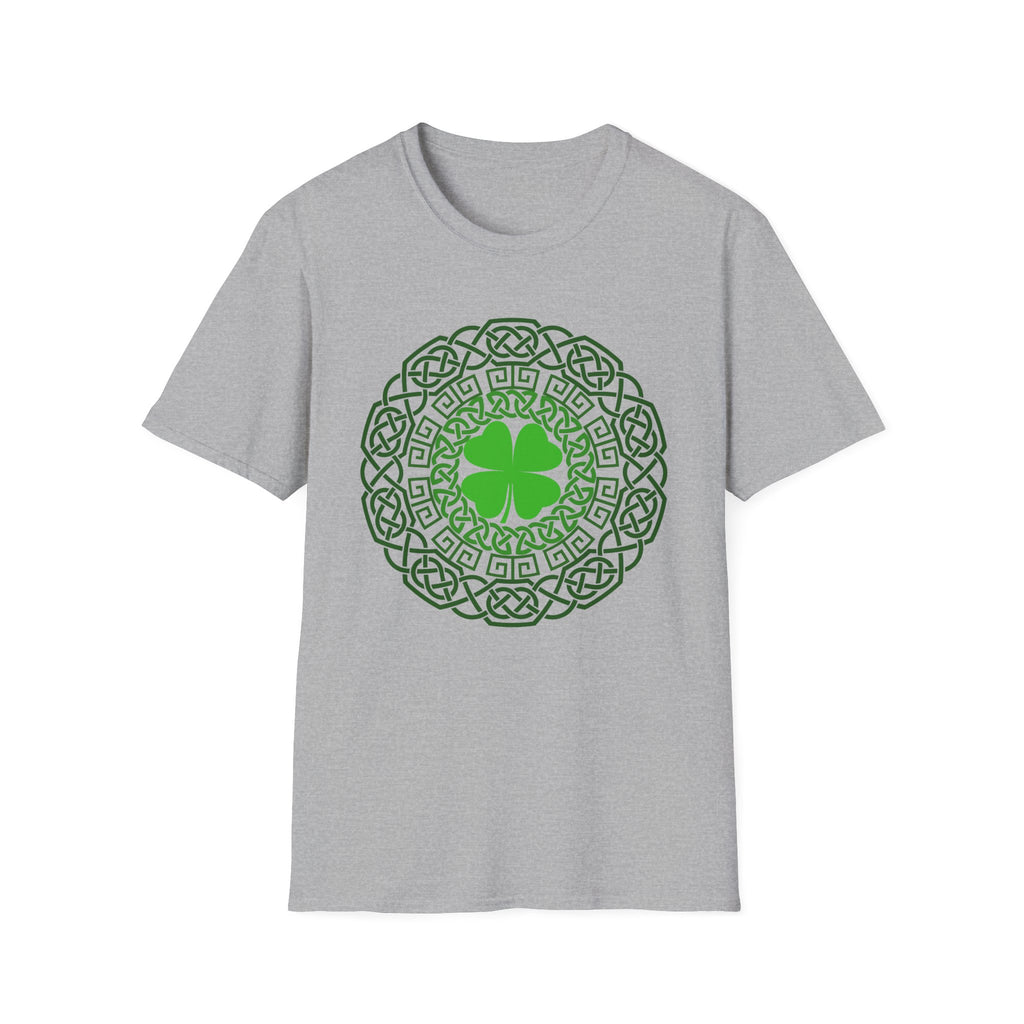 Green Gradient Shamrock T-Shirt