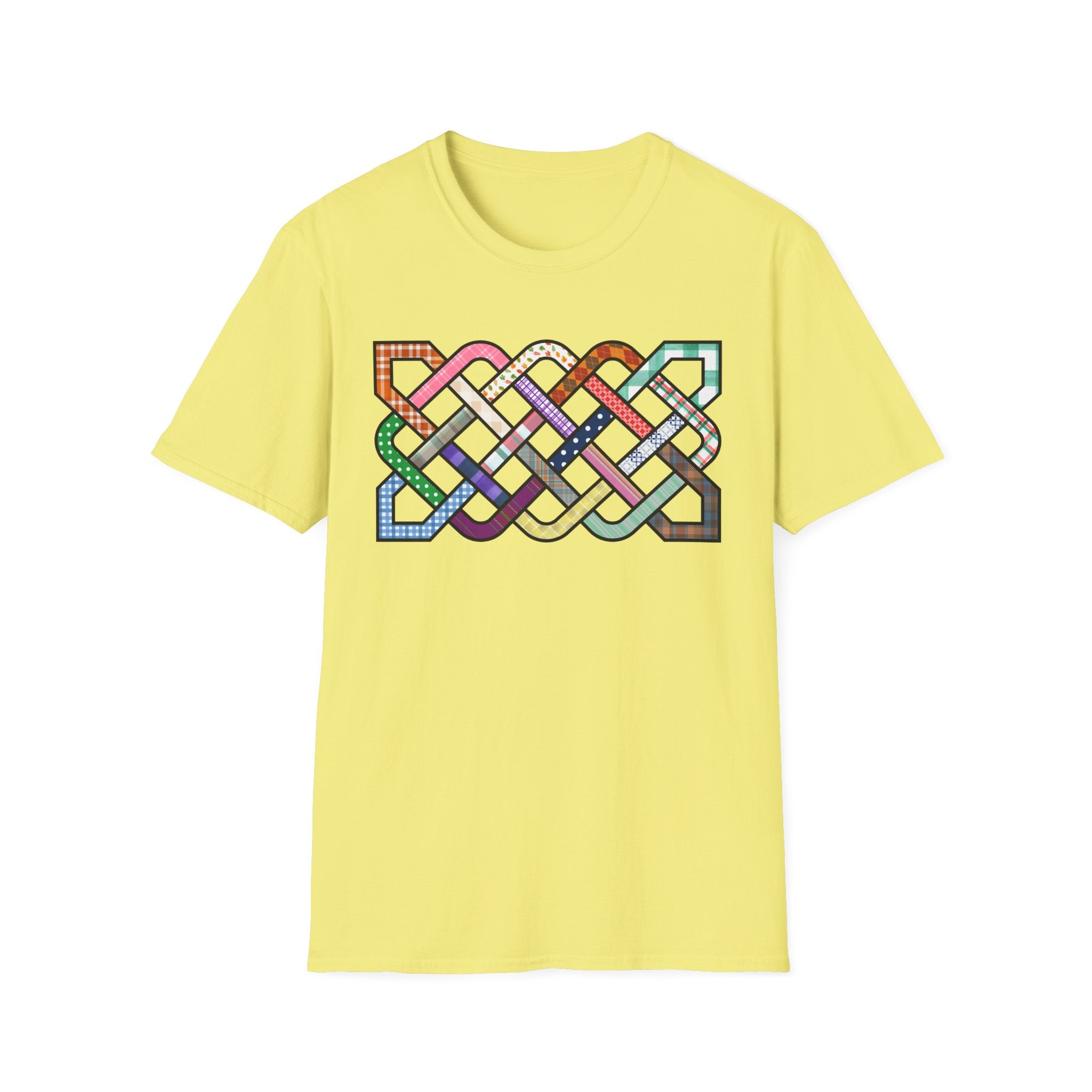 Quilted Knot Print H T-Shirt