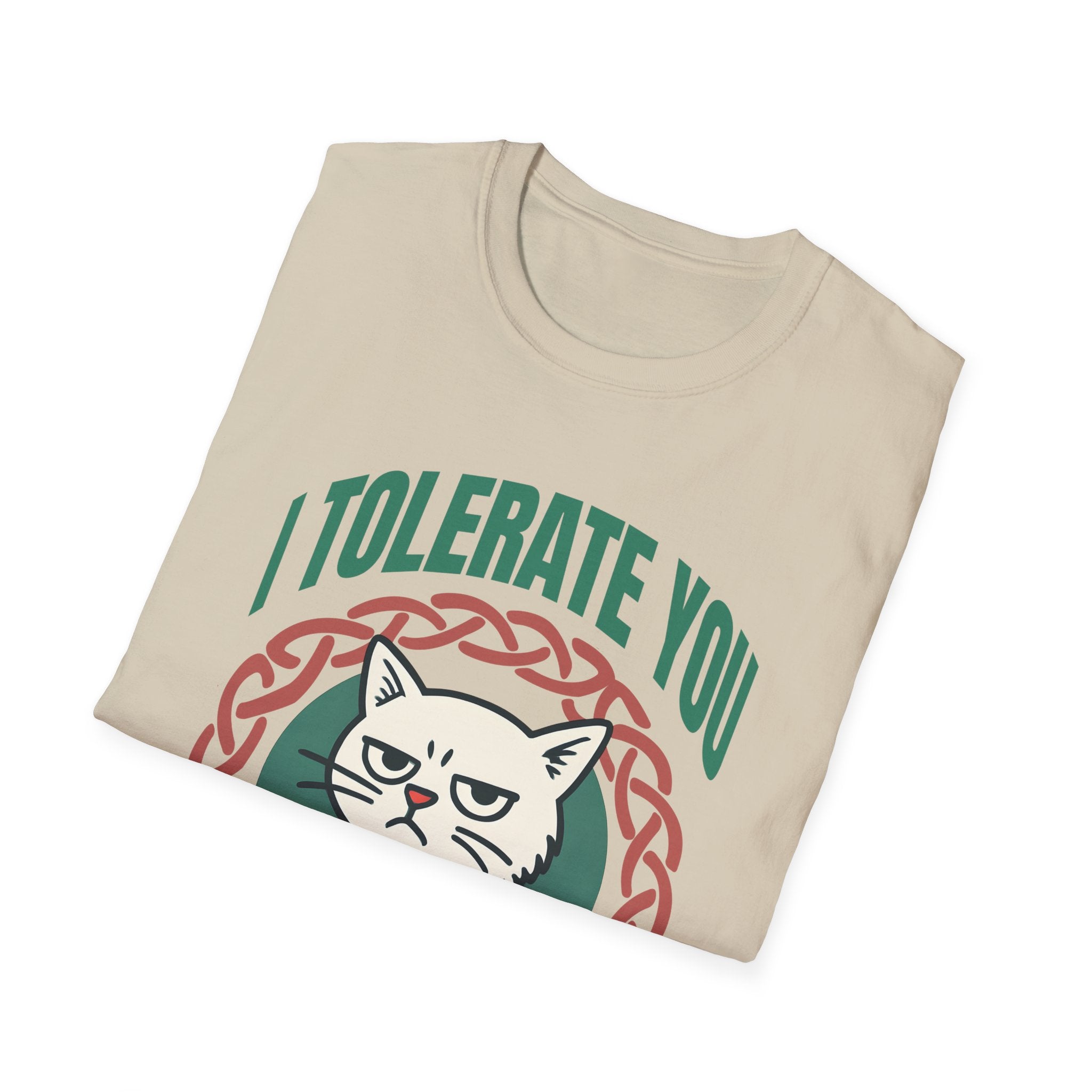 I Tolerate You Cat T-Shirt