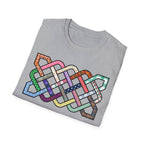 Quilted Knot Print H T-Shirt
