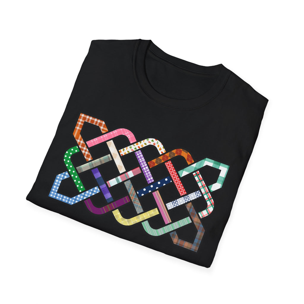 Quilted Knot Print H T-Shirt