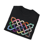 Quilted Knot Print H T-Shirt