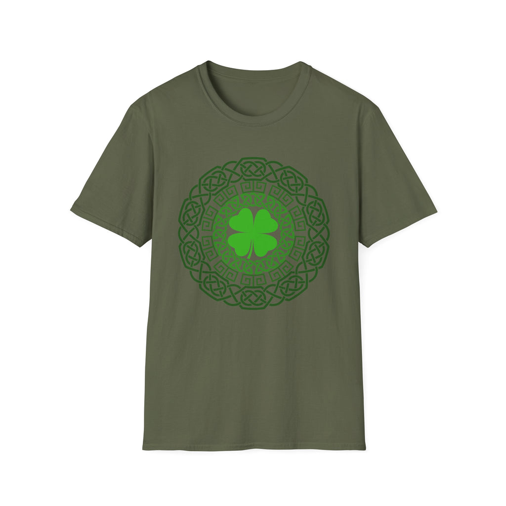 Green Gradient Shamrock T-Shirt