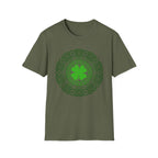 Green Gradient Shamrock T-Shirt