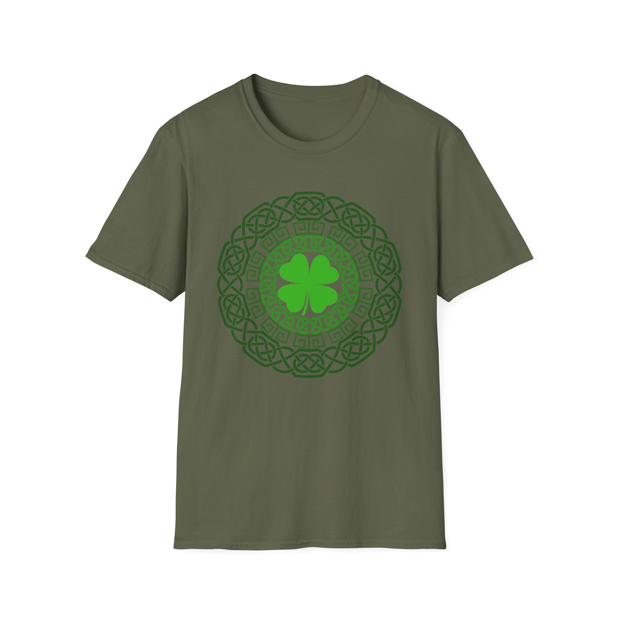 Green Gradient Shamrock T-Shirt