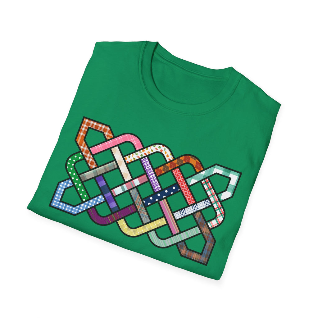 Quilted Knot Print H T-Shirt