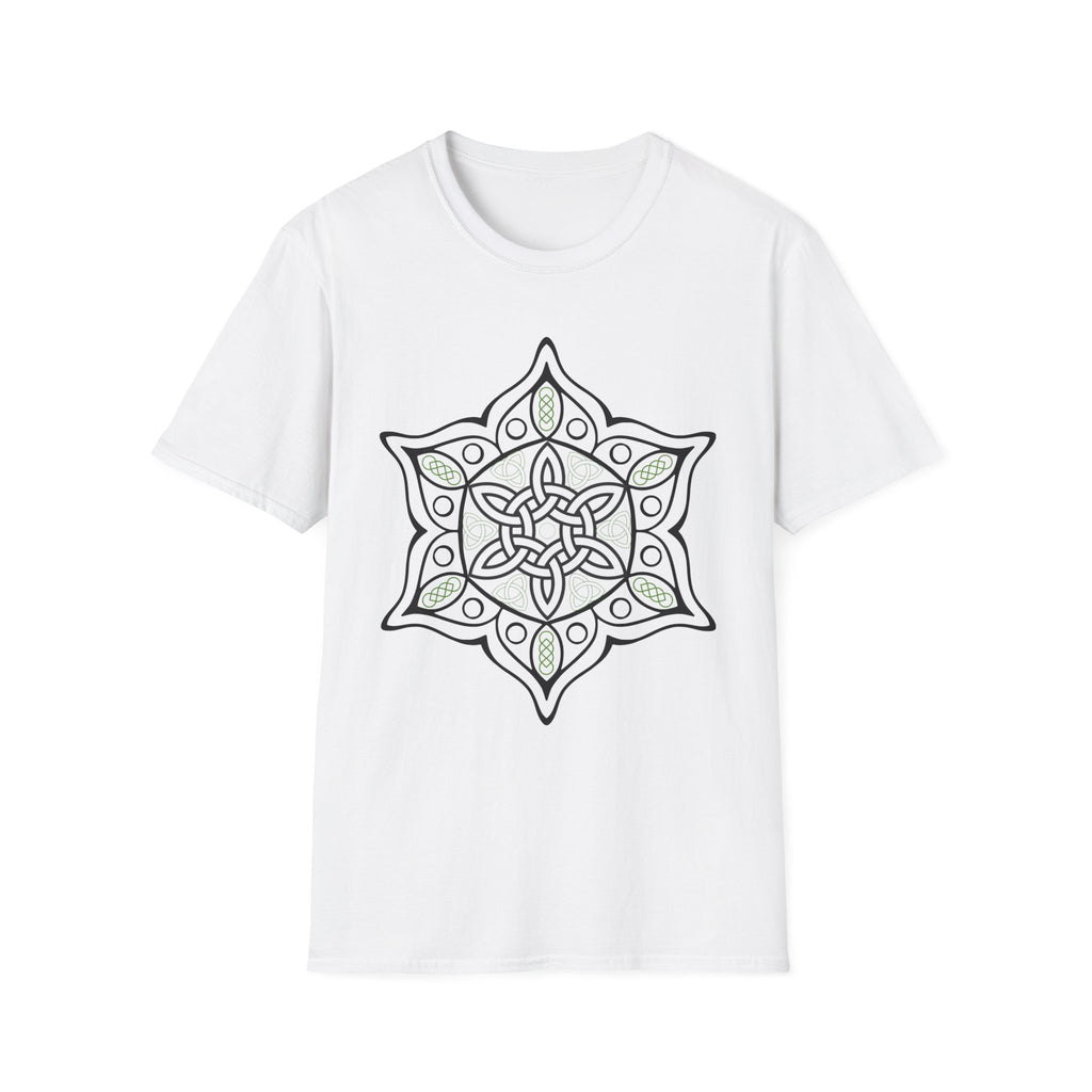 Green and Black Mandala T-Shirt