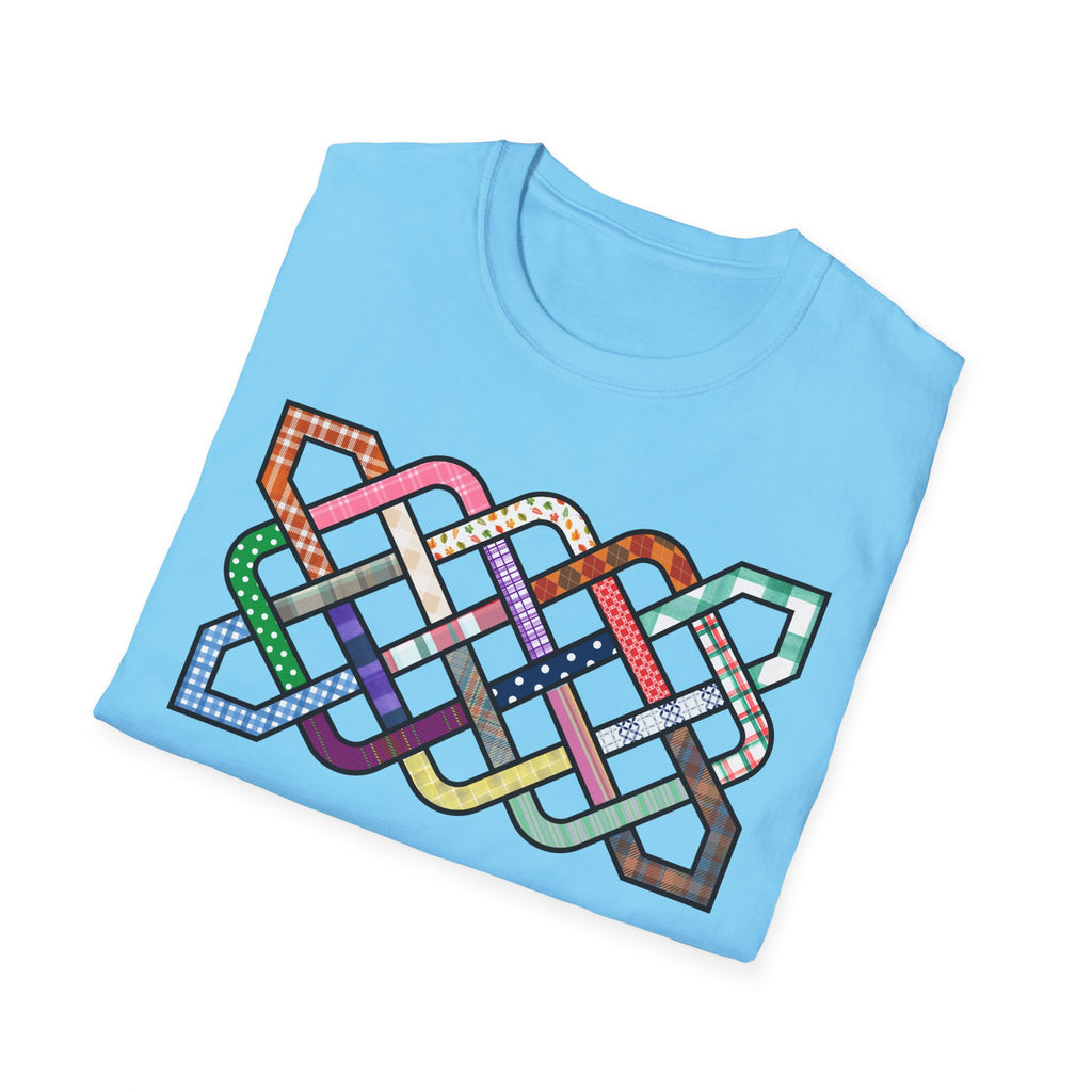 Quilted Knot Print H T-Shirt