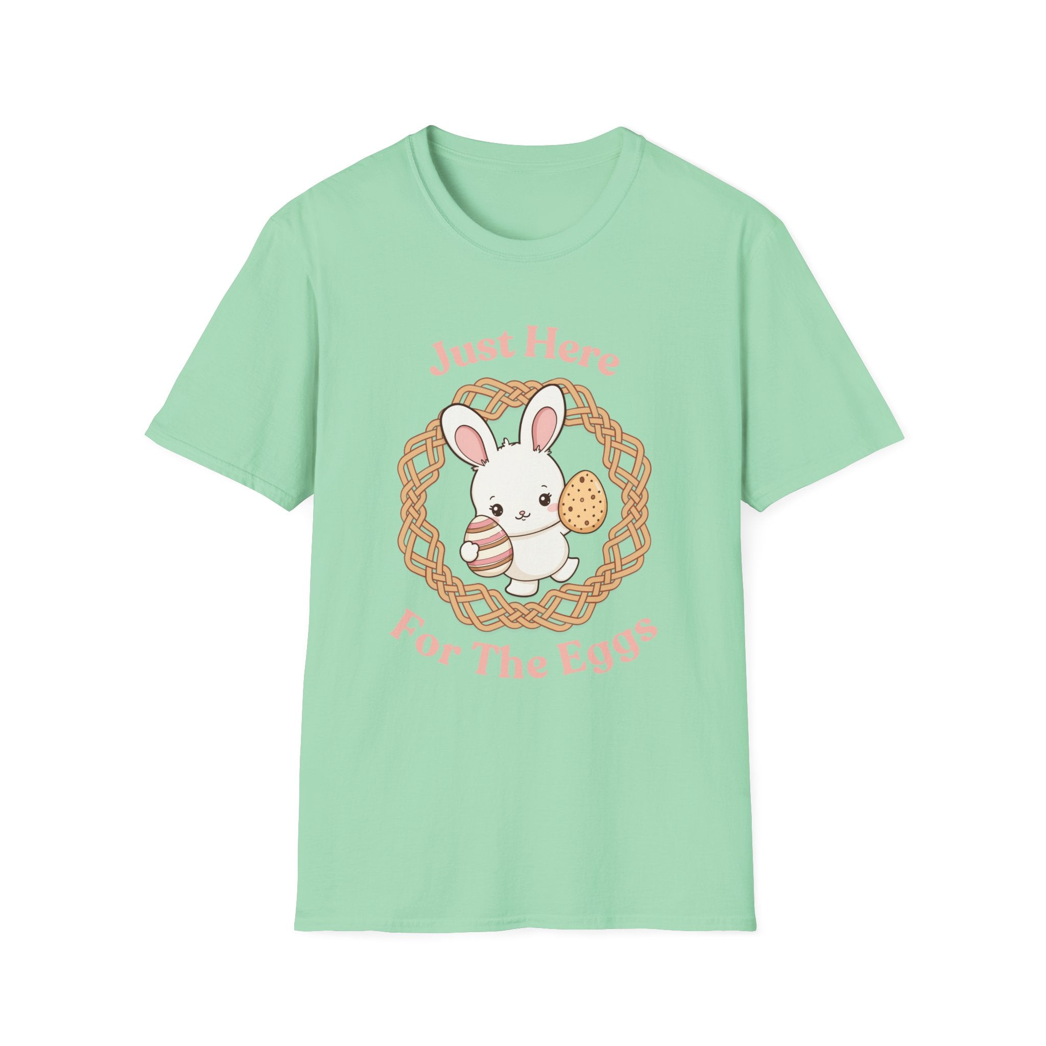 Just Here for the Eggs T-Shirt