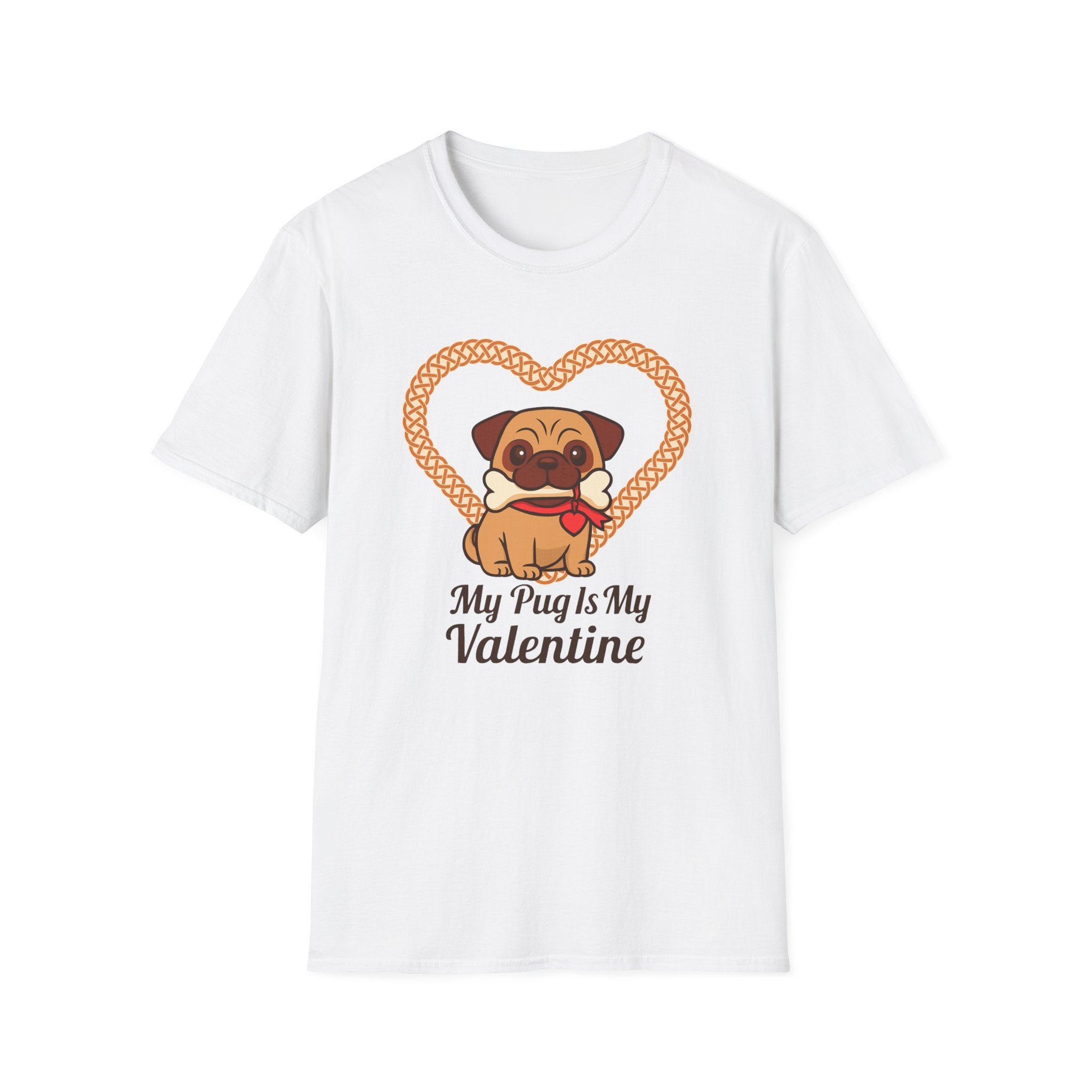 My Pug Is My Valentine T-Shirt
