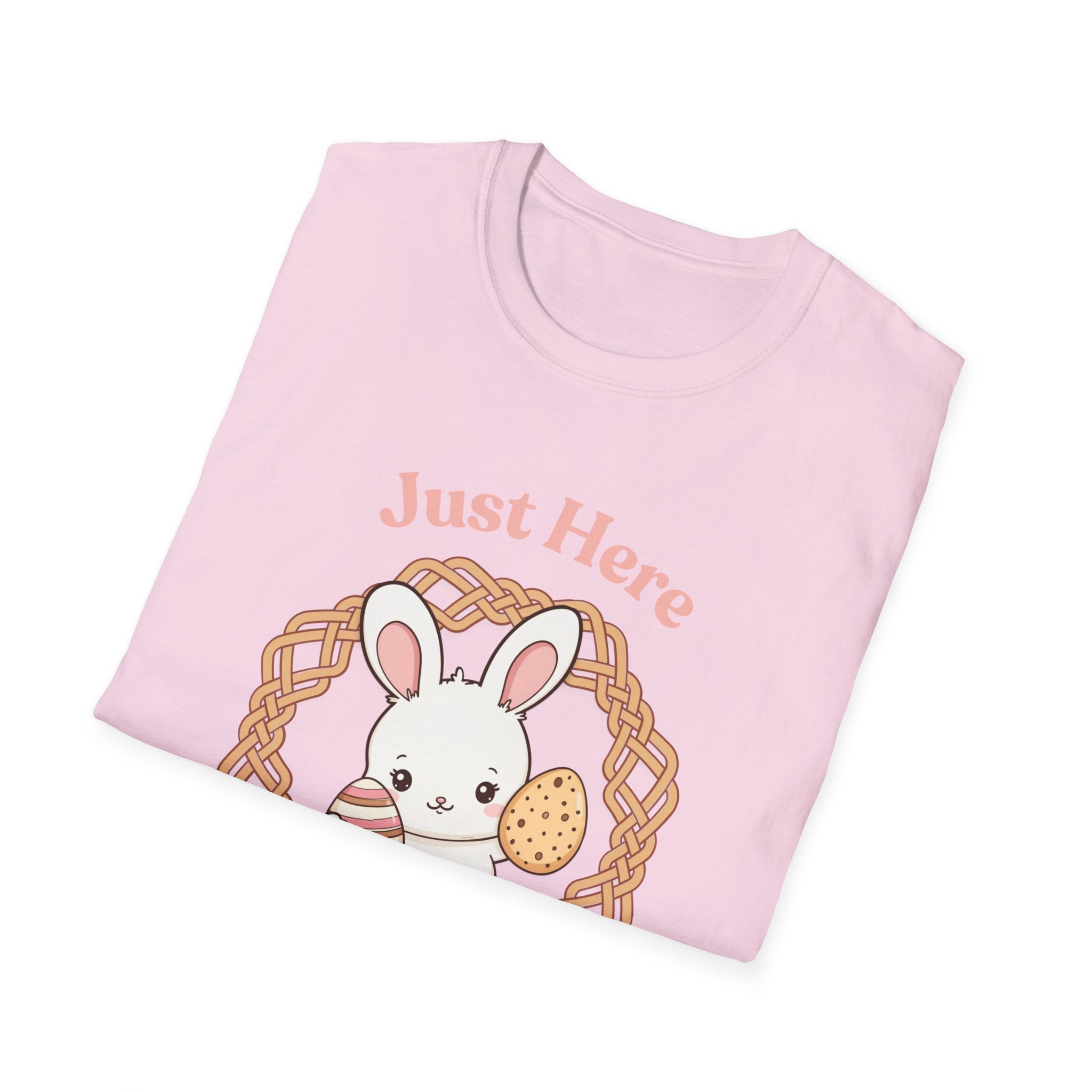 Just Here for the Eggs T-Shirt