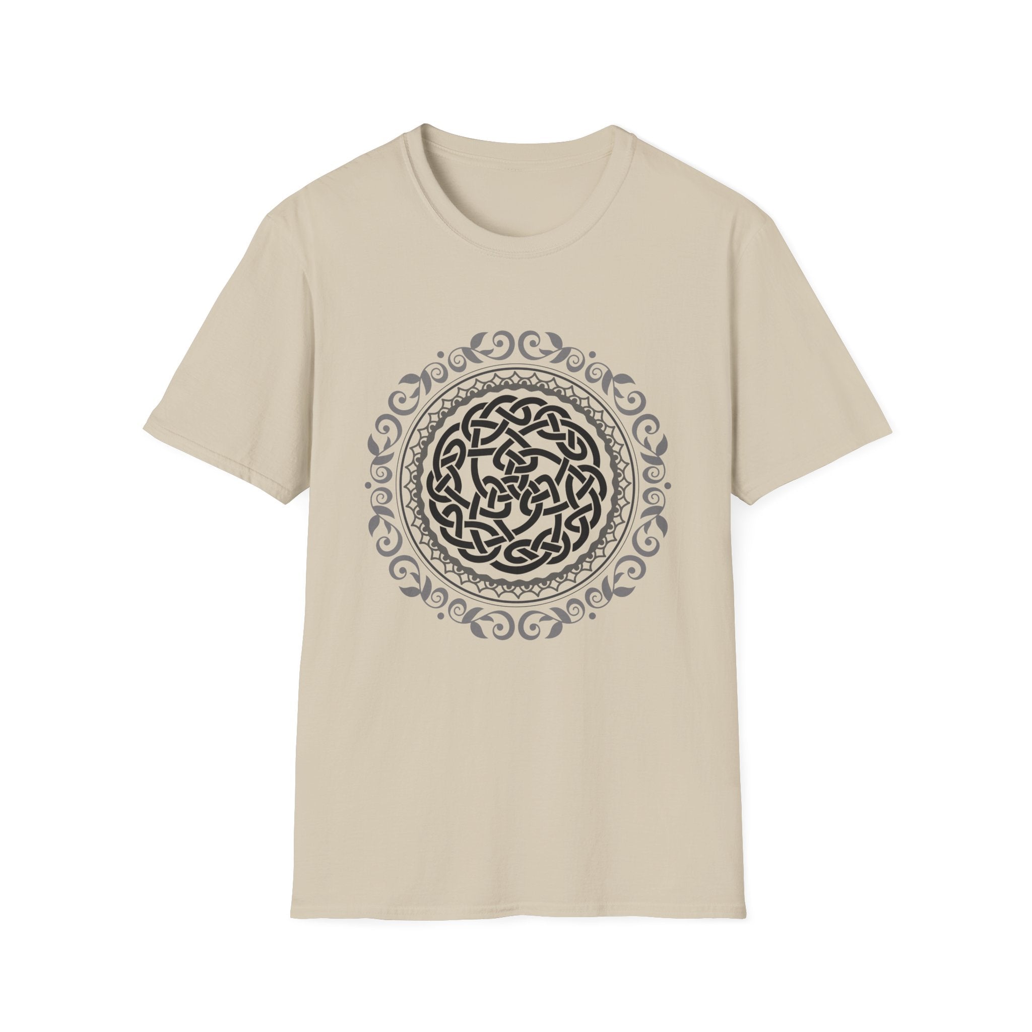 Gray Mandala T-Shirt