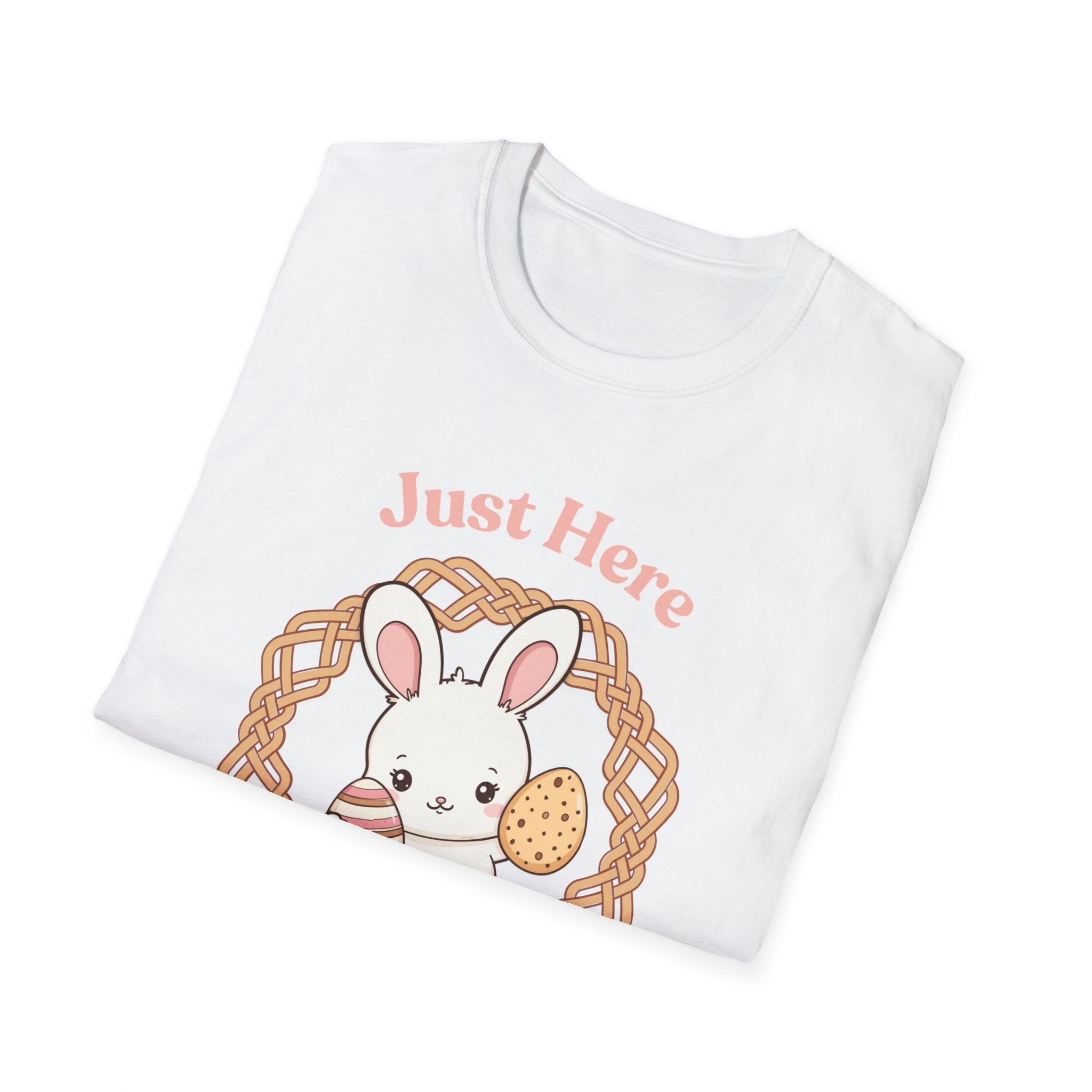 Just Here for the Eggs T-Shirt