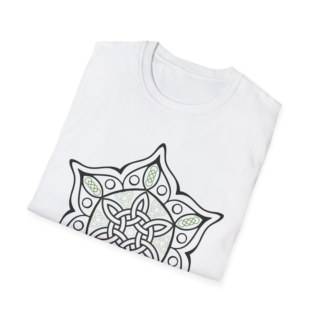Green and Black Mandala T-Shirt