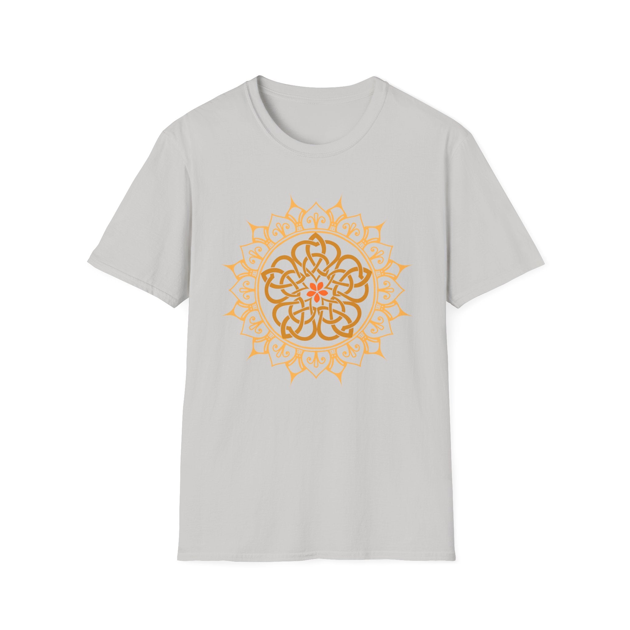 Orange Mandala T-Shirt