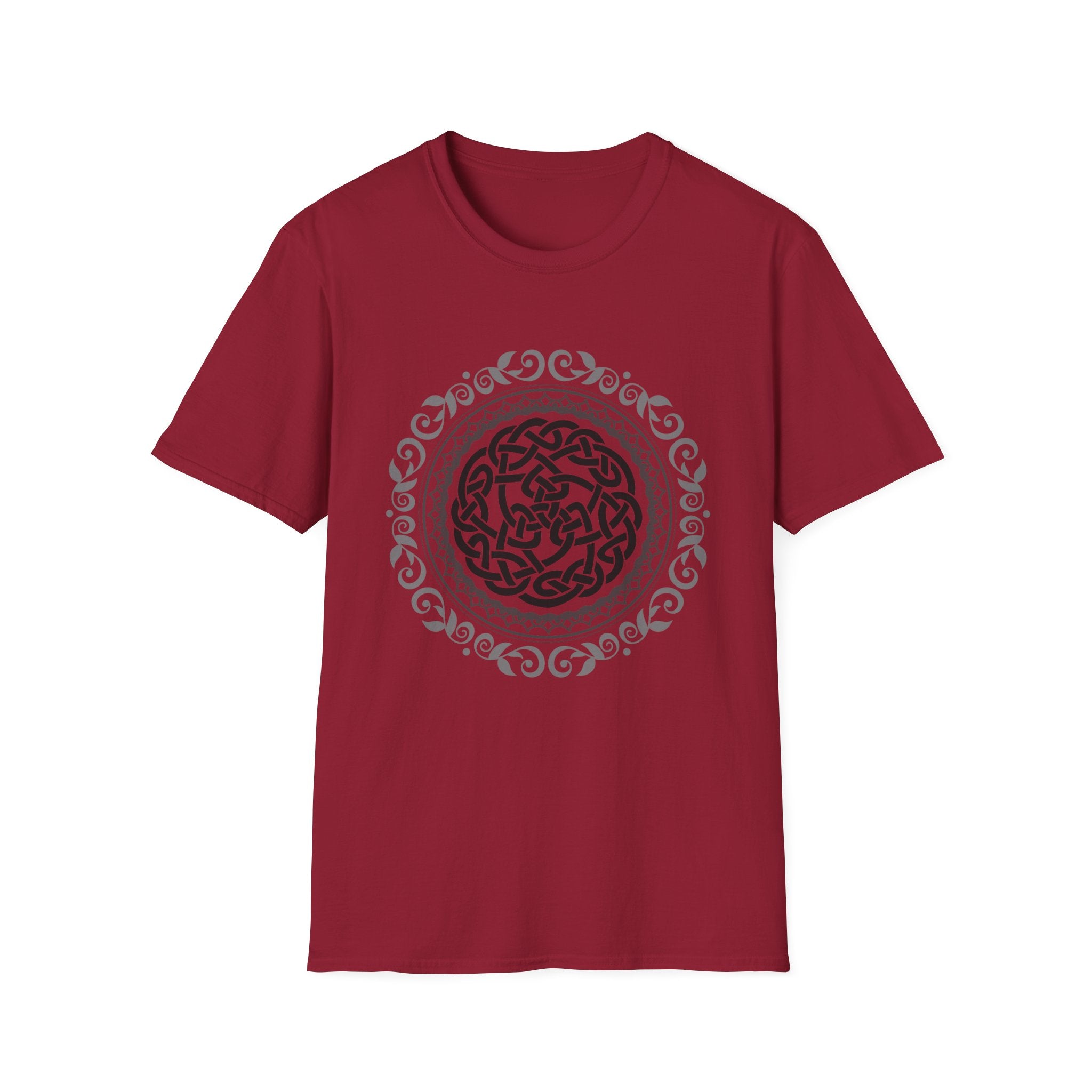 Gray Mandala T-Shirt