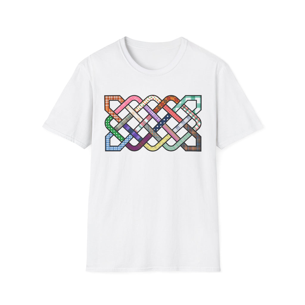 Quilted Knot Print H T-Shirt