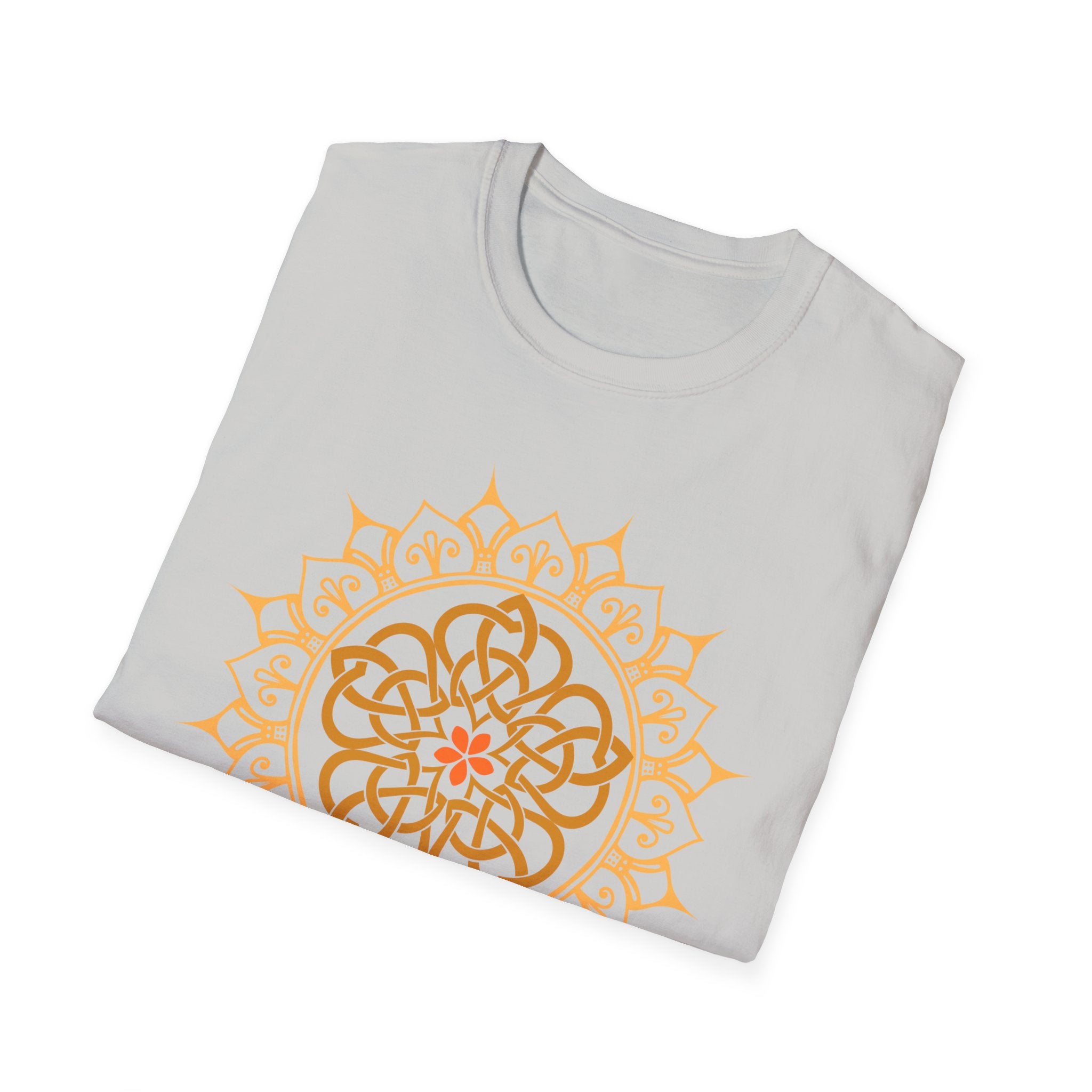 Orange Mandala T-Shirt