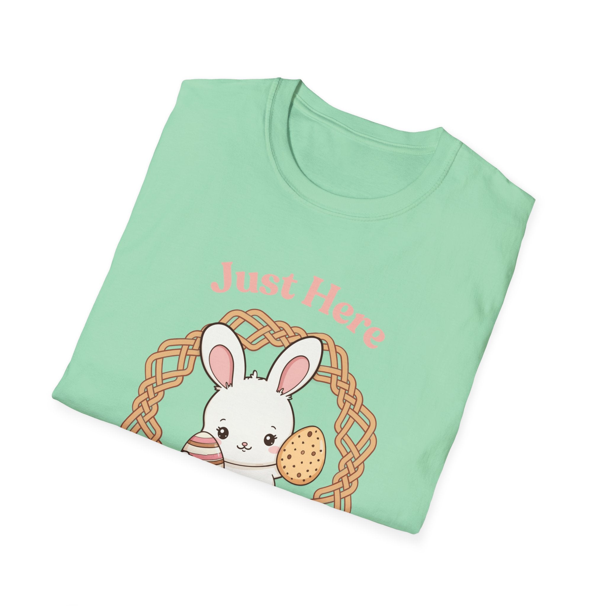 Just Here for the Eggs T-Shirt