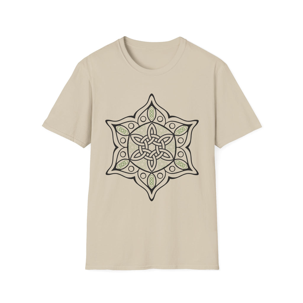 Green and Black Mandala T-Shirt