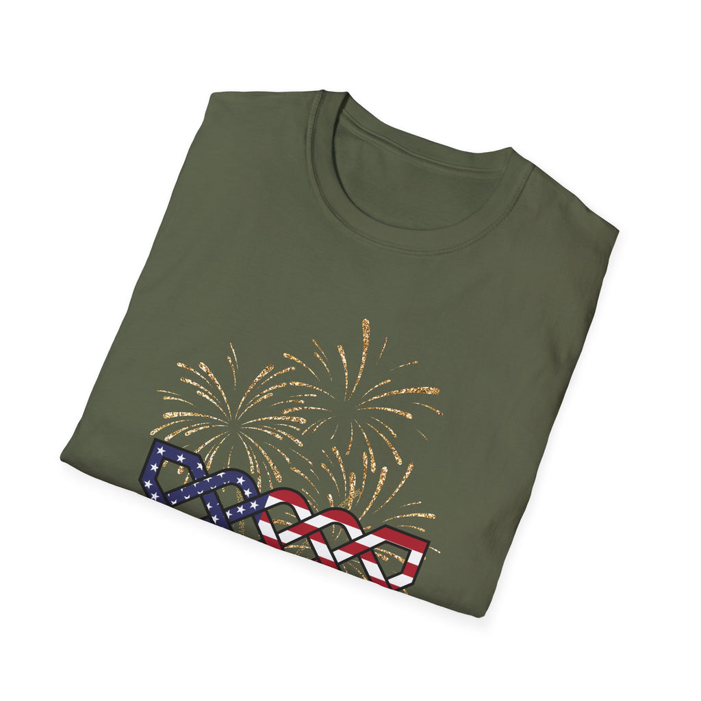 USA Celtic Flag T-Shirt