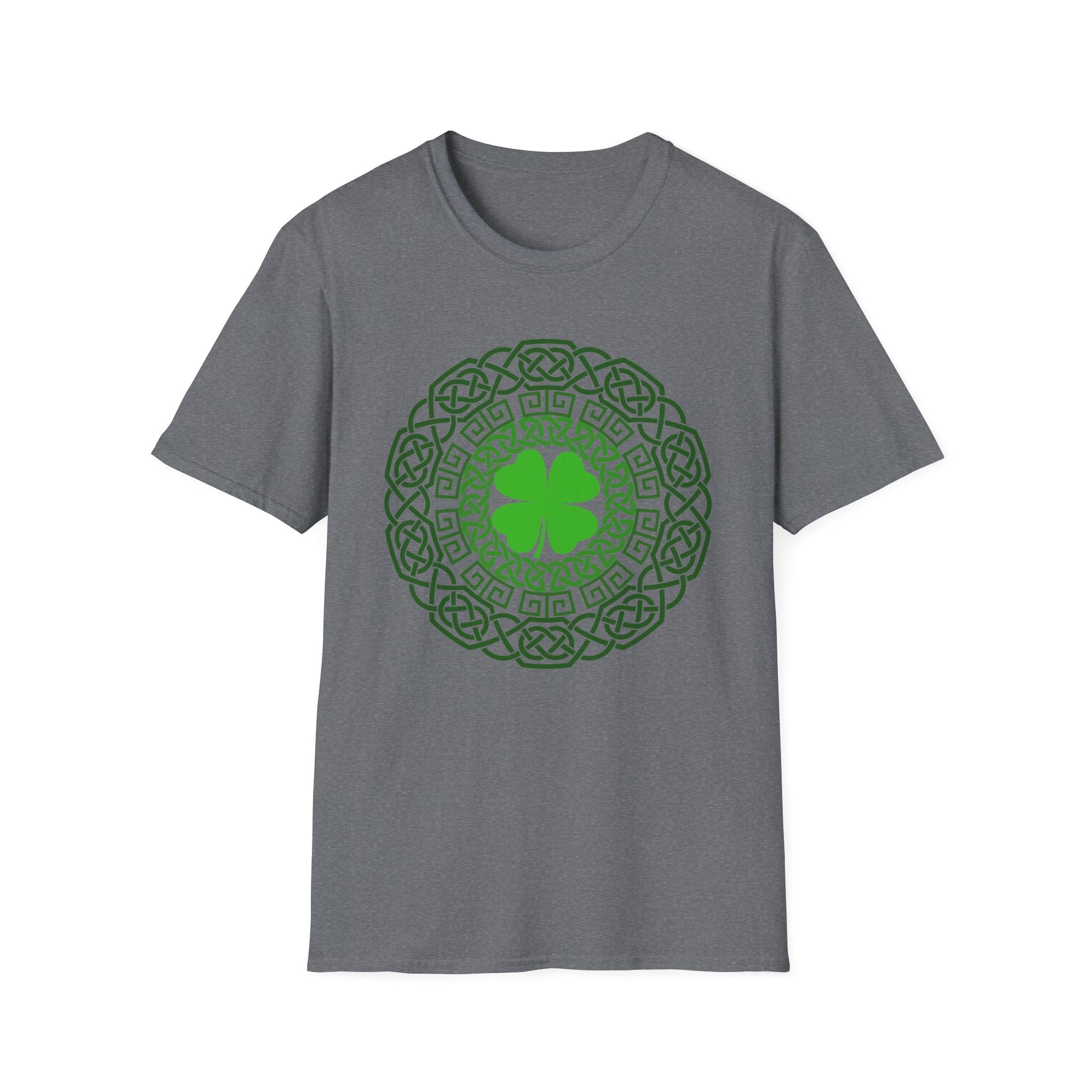 Green Gradient Shamrock T-Shirt